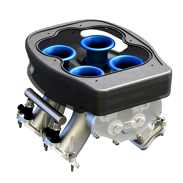 V4 dual drive-by-wire intake project